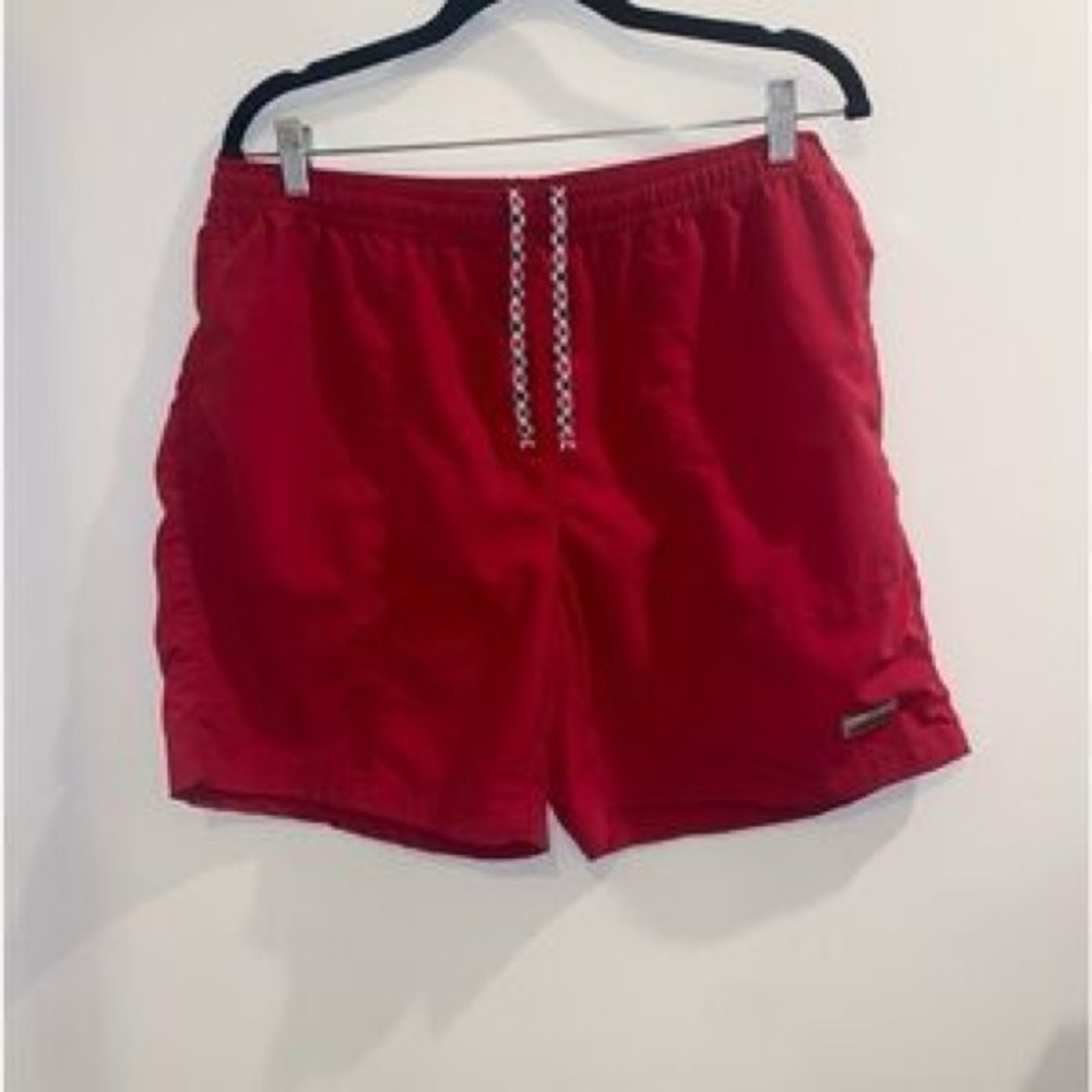 Orvis Red Swim Trunks Men’s L • 7” Inseam • UPF 50 • Quick-Dry Nylon - Picture 3 of 16